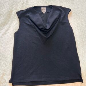 Nic & Zoe Black Sleeveless Top